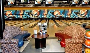 Pin Strikes Entertainment Center