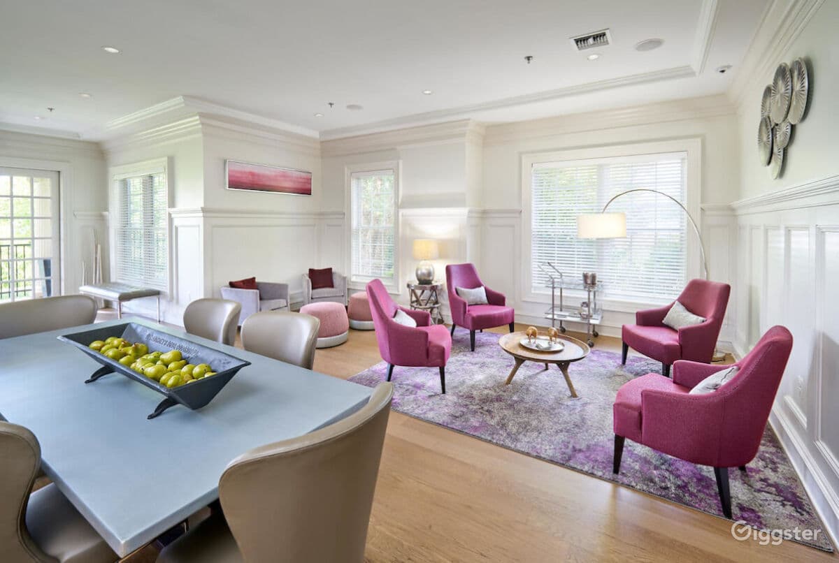 Modern, Conventional Club Room in Dulles