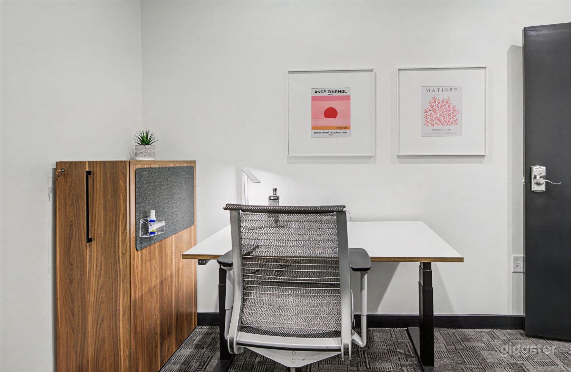 Modern Private Office with Lounge Area & Whiteboard, Nashville