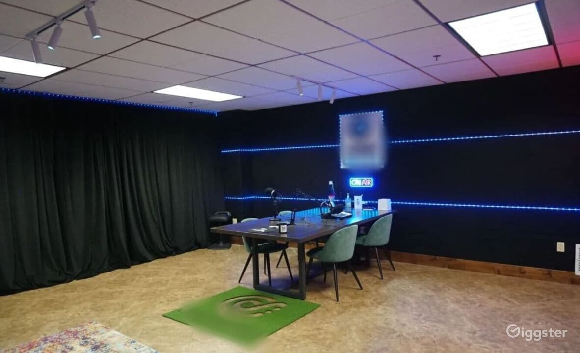 State-of-the-Art Podcast Room