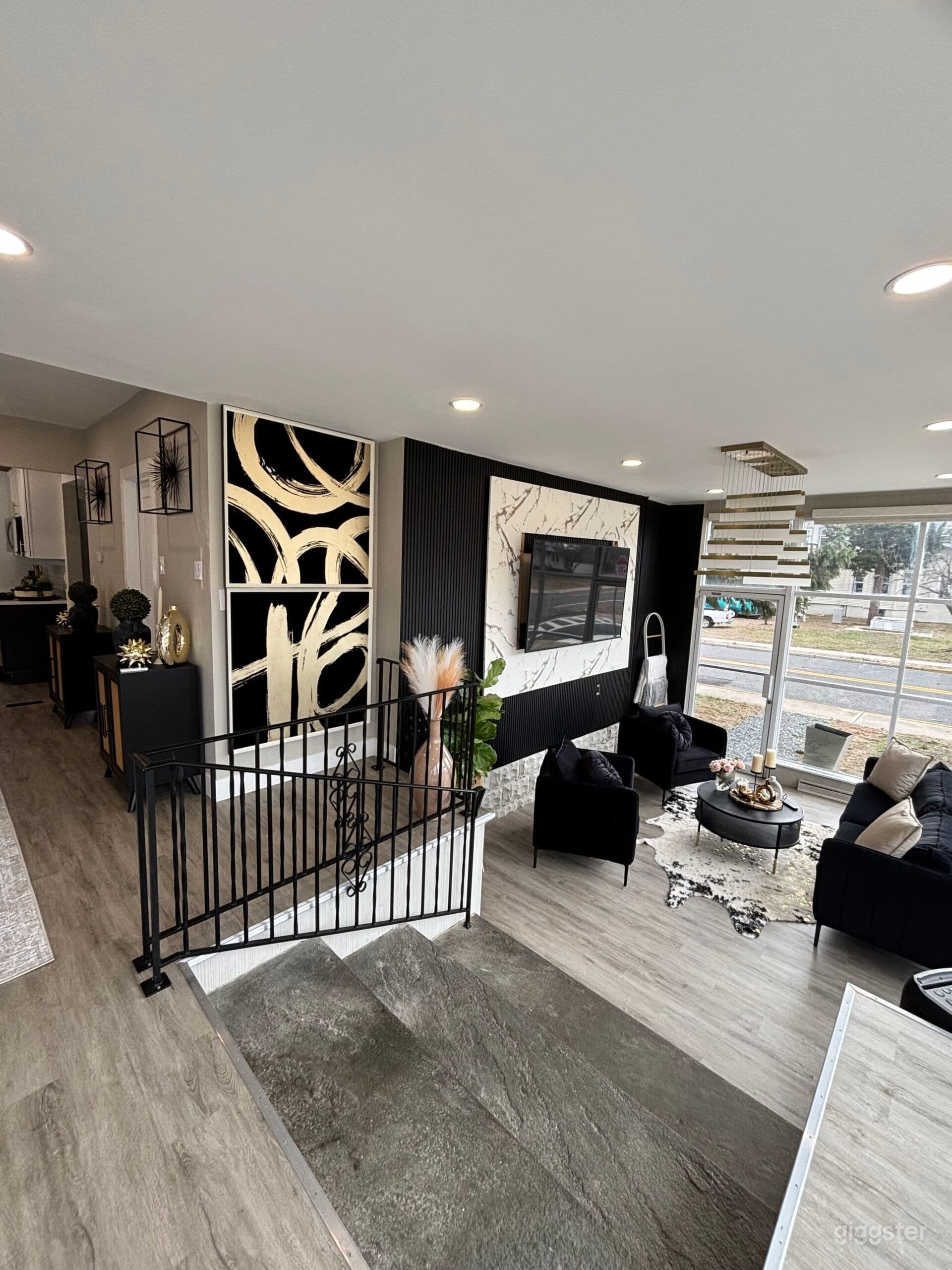 Designer Black & Gold Content House, Greenwich Township